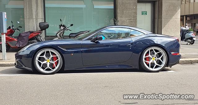 Ferrari California spotted in Zürich, Switzerland