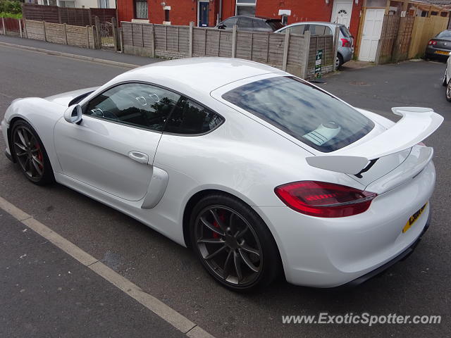 Porsche Cayman GT4 spotted in Cleveleys, United Kingdom
