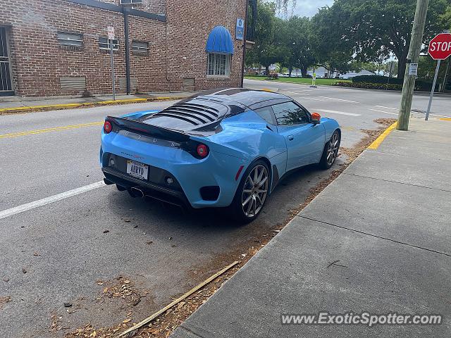 Lotus Evora spotted in Beaufort, South Carolina
