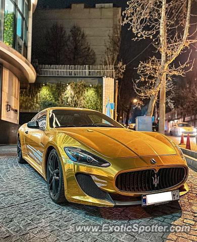 Maserati GranTurismo spotted in Tehran, Iran
