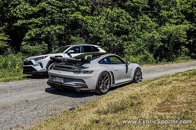 Porsche 911 GT3 spotted in Upper black eddy, Pennsylvania