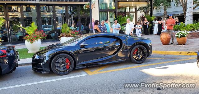 Bugatti Chiron spotted in Naples, Florida
