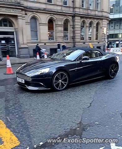 Aston Martin Vanquish spotted in Manchester, United Kingdom