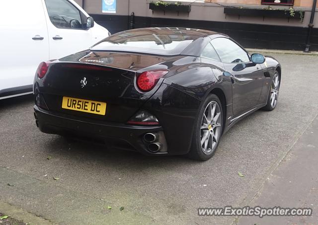 Ferrari California spotted in Sale Moor, United Kingdom