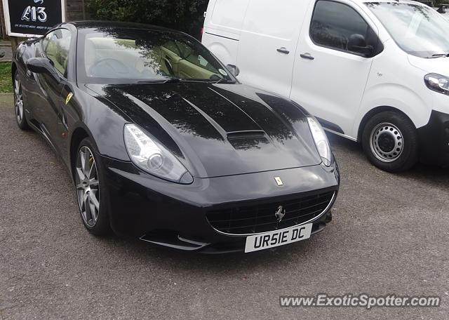 Ferrari California spotted in Sale Moor, United Kingdom