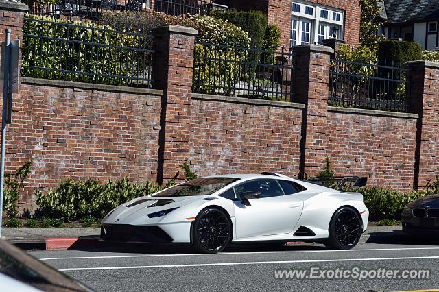 Lamborghini Huracan spotted in Kirkland, Washington