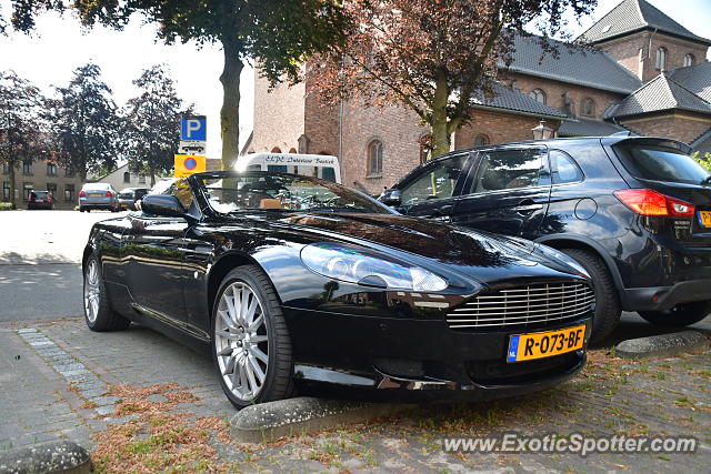 Aston Martin DB9 spotted in Arcen, Netherlands