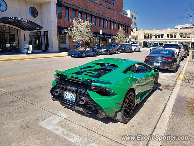 Lamborghini Huracan spotted in Birmingham, Michigan