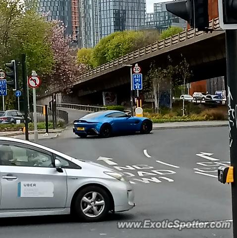 Aston Martin Vantage spotted in Manchester, United Kingdom
