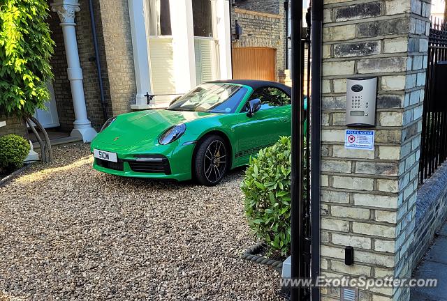 Porsche 911 Turbo spotted in London, United Kingdom