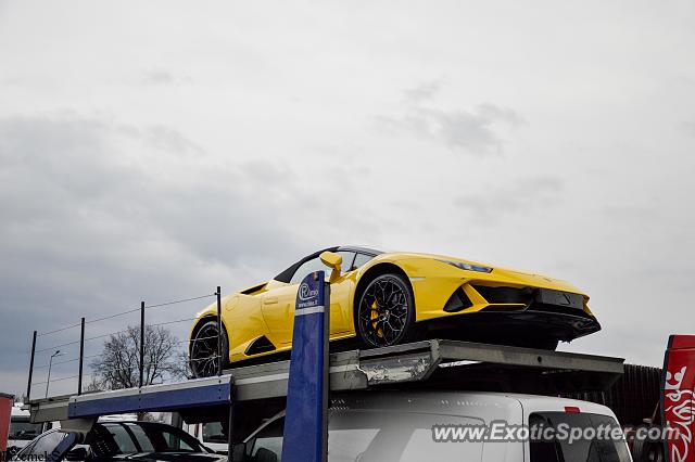 Lamborghini Huracan spotted in Zgorzelec, Poland