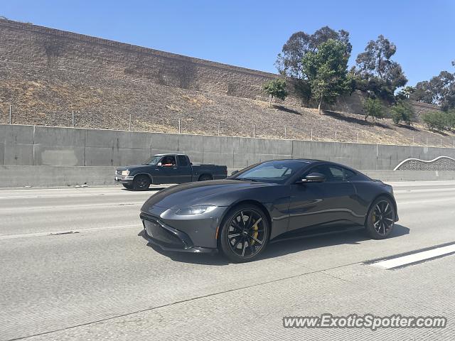 Aston Martin Vantage spotted in San Bernardino, California