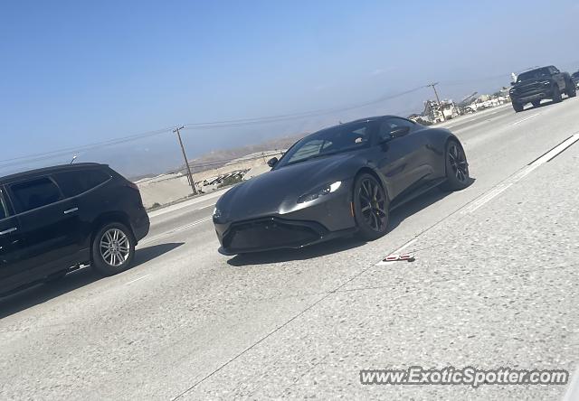 Aston Martin Vantage spotted in San Bernardino, California