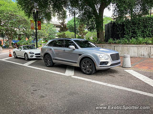 Bentley Bentayga spotted in Jacksonville, Florida
