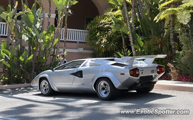 Lamborghini Countach spotted in Beverly Hills, California