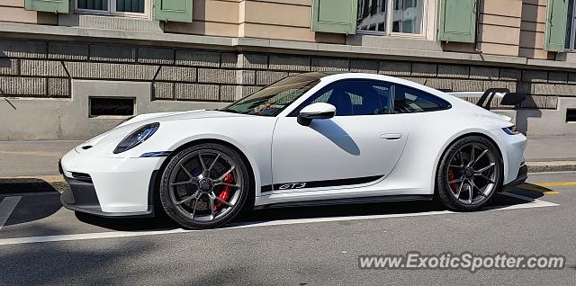 Porsche 911 GT3 spotted in Zurich, Switzerland