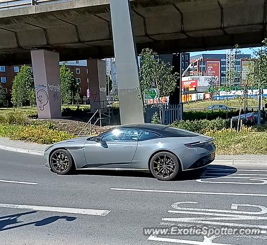 Aston Martin DB11 spotted in Manchester, United Kingdom
