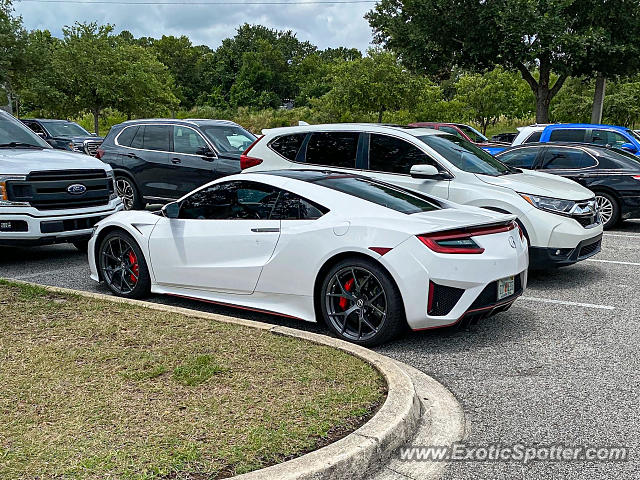 Acura NSX spotted in Jacksonville, Florida