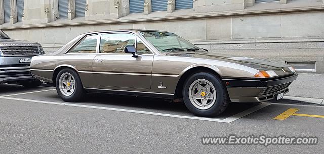 Ferrari 412 spotted in Zürich, Switzerland