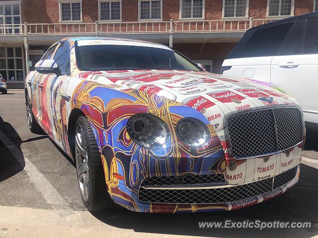 Bentley Flying Spur spotted in Scottsdale, Arizona