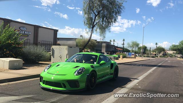 Porsche 911 GT3 spotted in Scottsdale, Arizona