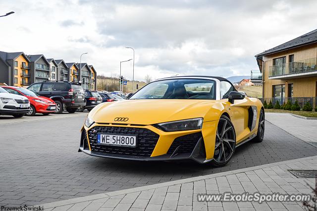 Audi R8 spotted in Karpacz, Poland