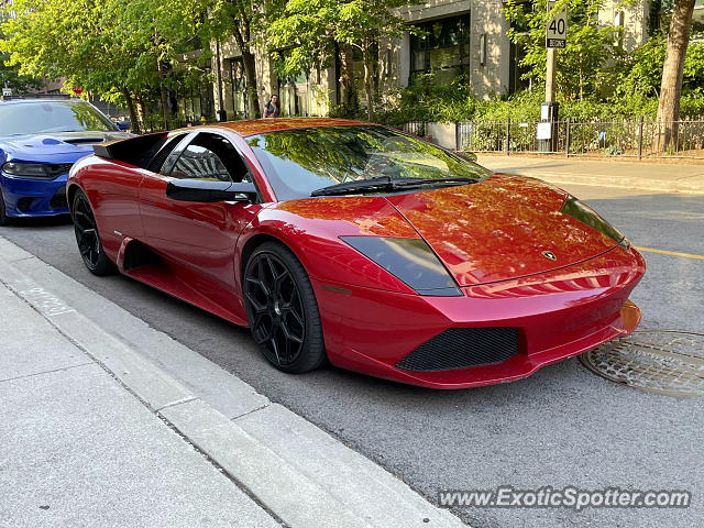 Lamborghini Murcielago spotted in Toronto, Canada