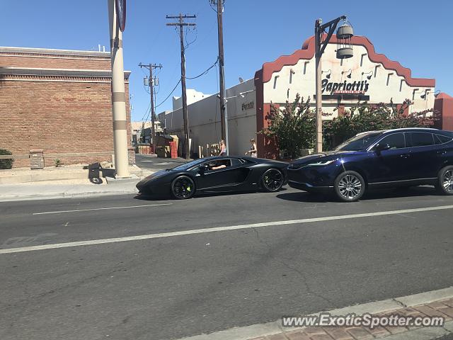Lamborghini Aventador spotted in Scottsdale, Arizona