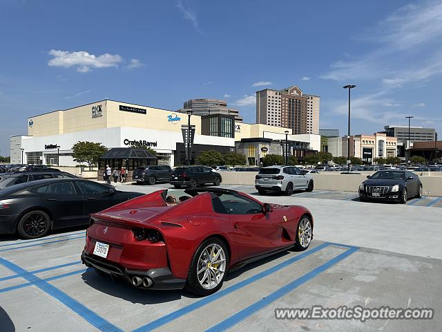 Ferrari 812 Superfast spotted in Tysons Corner, Virginia
