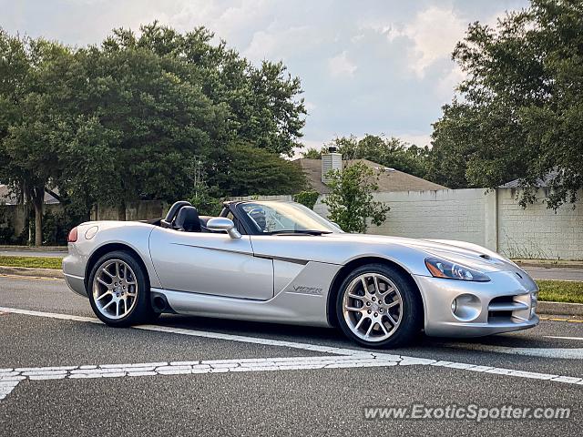 Dodge Viper spotted in Jacksonville, Florida