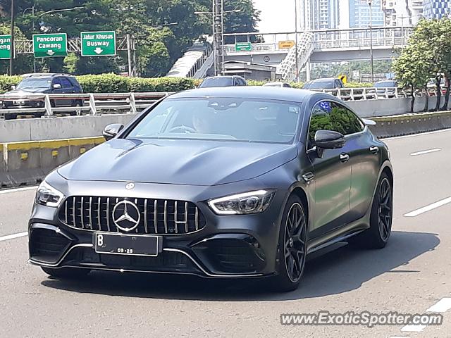 Mercedes AMG GT spotted in Jakarta, Indonesia
