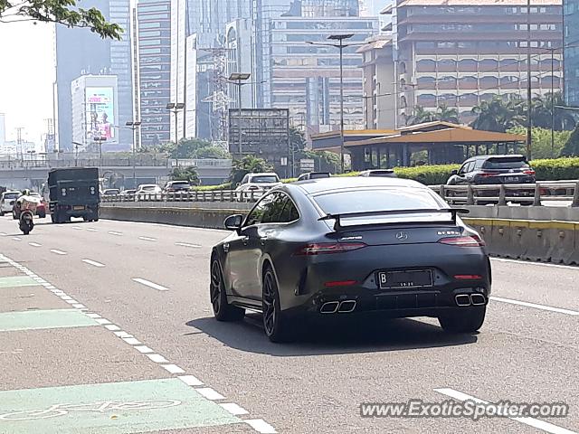 Mercedes AMG GT spotted in Jakarta, Indonesia