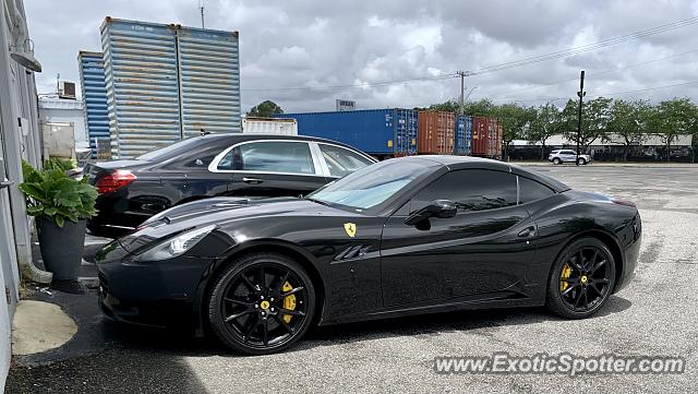 Ferrari California spotted in Jacksonville, Florida