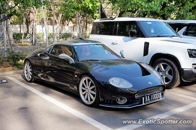 Spyker C8 spotted in Beijing, China