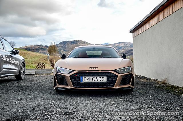 Audi R8 spotted in Karpacz, Poland