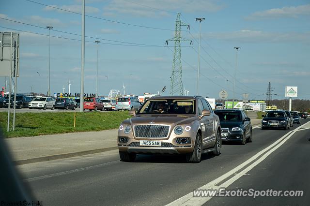 Bentley Bentayga spotted in Zgorzelec, Poland