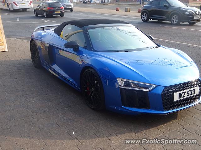 Audi R8 spotted in Blackpool, United Kingdom