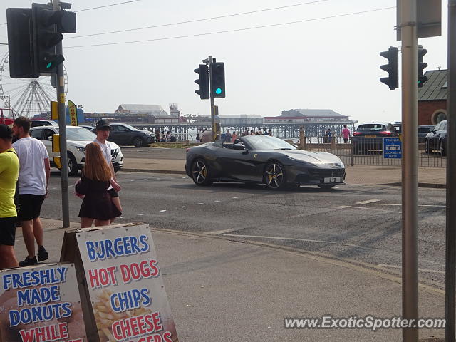 Ferrari Portofino spotted in Blackpool, United Kingdom