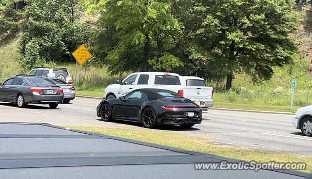 Porsche 911 spotted in Birmingham, Alabama