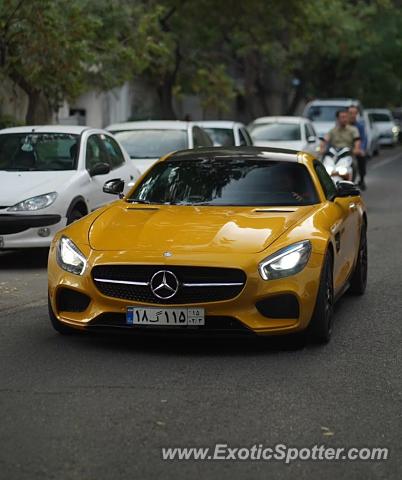 Mercedes AMG GT spotted in Tehran, Iran