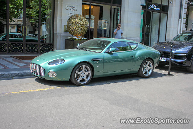 Aston Martin Zagato spotted in Paris, France