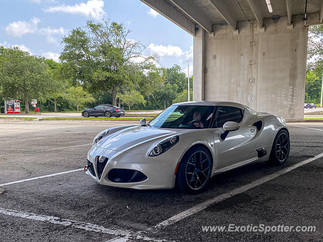 Alfa Romeo 4C spotted in Jacksonville, Florida
