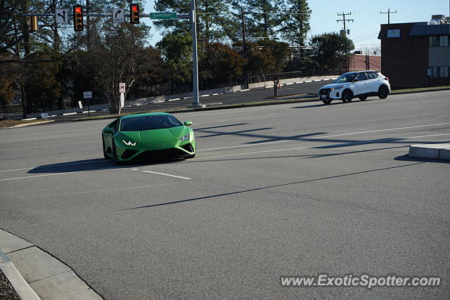 Lamborghini Huracan spotted in Richmond, Virginia