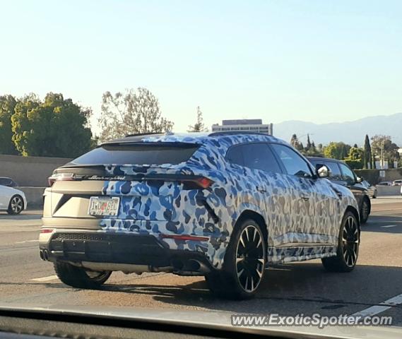 Lamborghini Urus spotted in Los Angeles, California