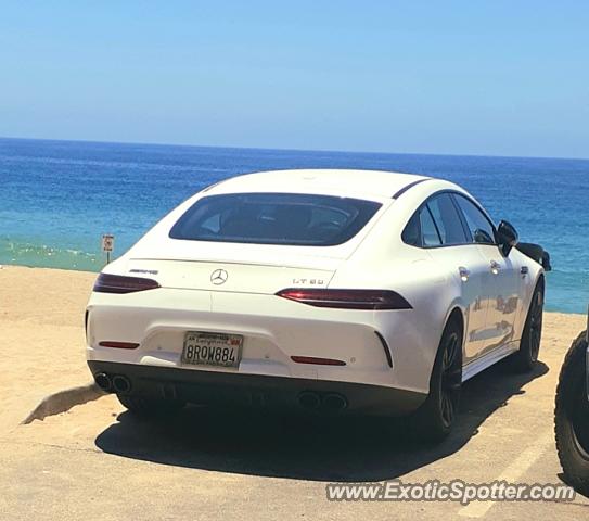 Mercedes AMG GT spotted in Malibu, California