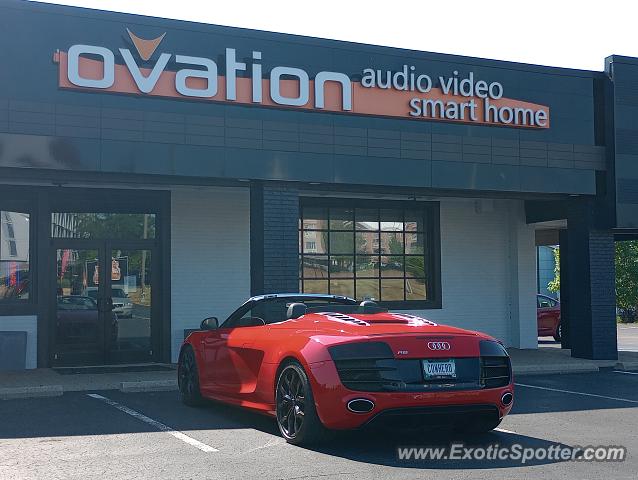 Audi R8 spotted in Carmel, Indiana