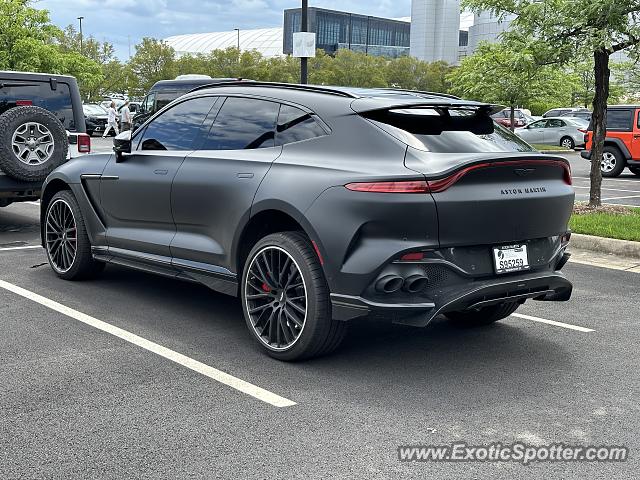Aston Martin DBX spotted in Chantilly, Virginia