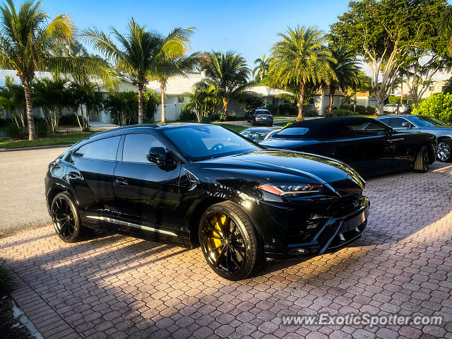 Lamborghini Urus spotted in Hollywood, Florida