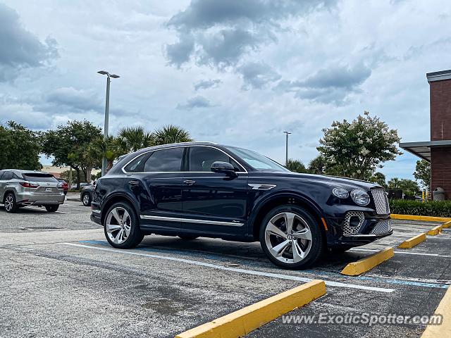 Bentley Bentayga spotted in Jacksonville, Florida