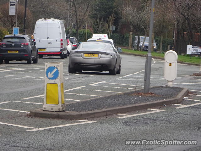 Aston Martin DB9 spotted in Sale Moor, United Kingdom